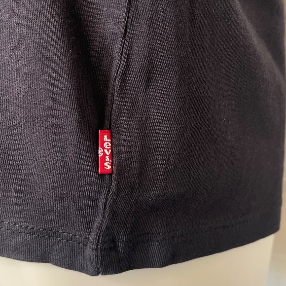 Levis Sparkle Logo Perfect Tee Black Shirt Plus Sz. 1X NEW RT. $29.50 - Picture 6 of 12